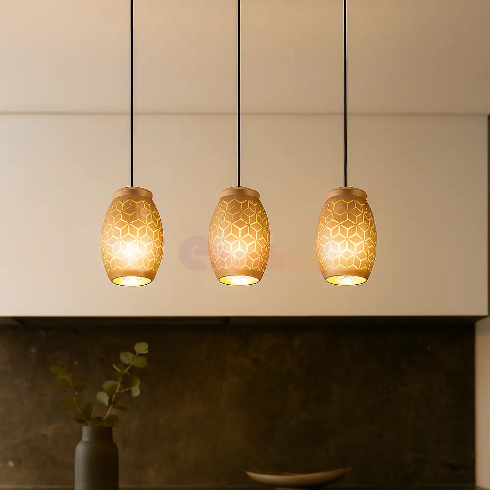 Lustra Suspendata 3xE27 Bidar MARO / SUSPENDATE Lighting