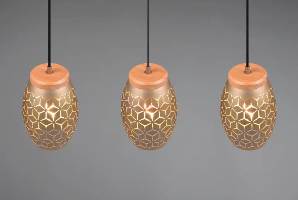 Lustra Suspendata 3xE27 Bidar MARO / SUSPENDATE Lighting