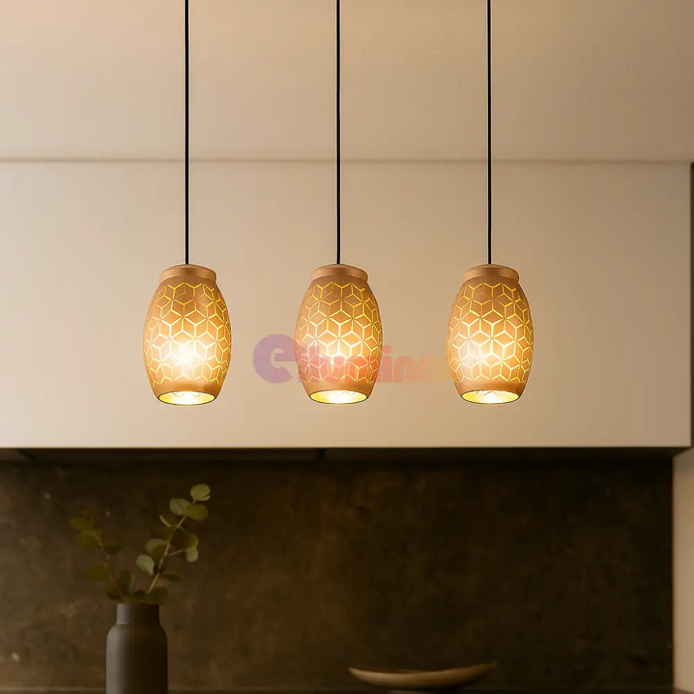 Lustra Suspendata 3xE27 Bidar MARO / SUSPENDATE Lighting