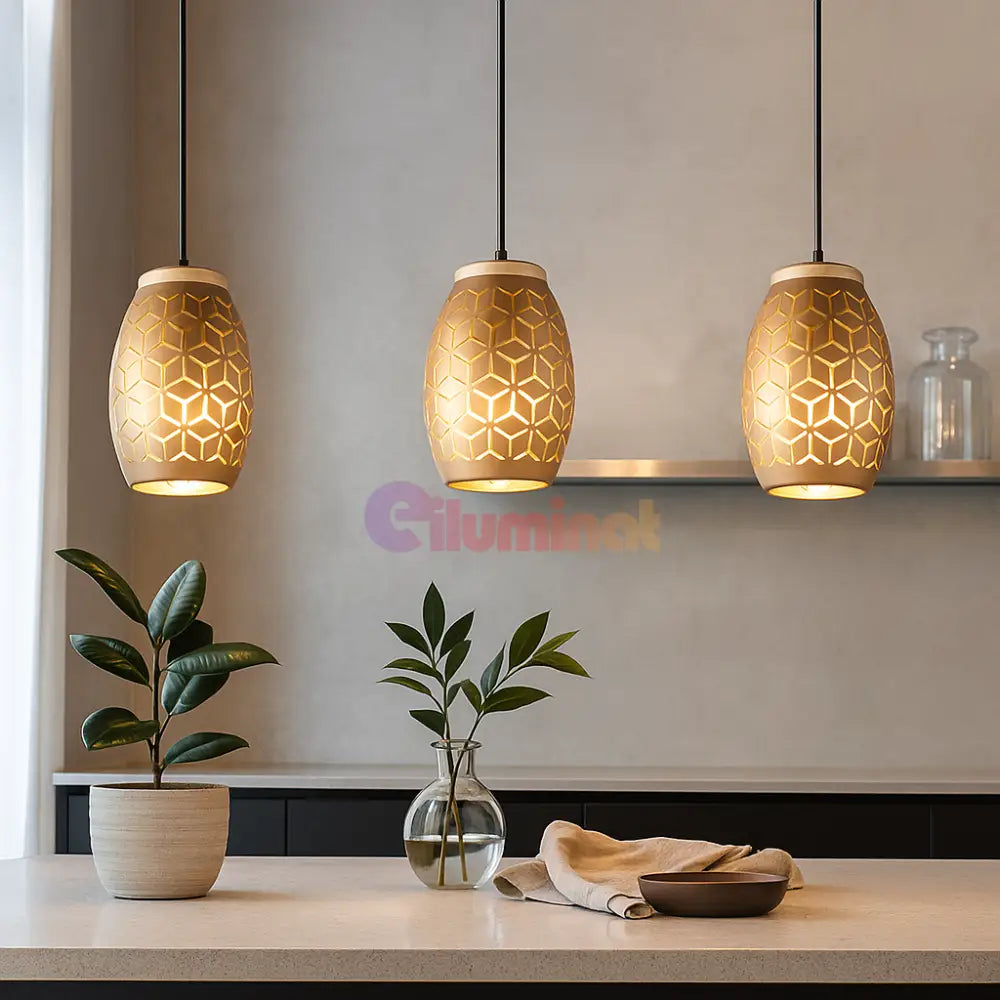Lustra Suspendata 3xE27 Bidar MARO / SUSPENDATE Lighting