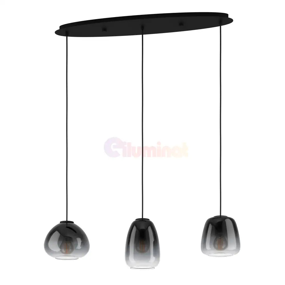 Lustra Suspendata AGUILARES Black 104.5CM NEAGRA / ABAJUR / 104CM Chandeliers