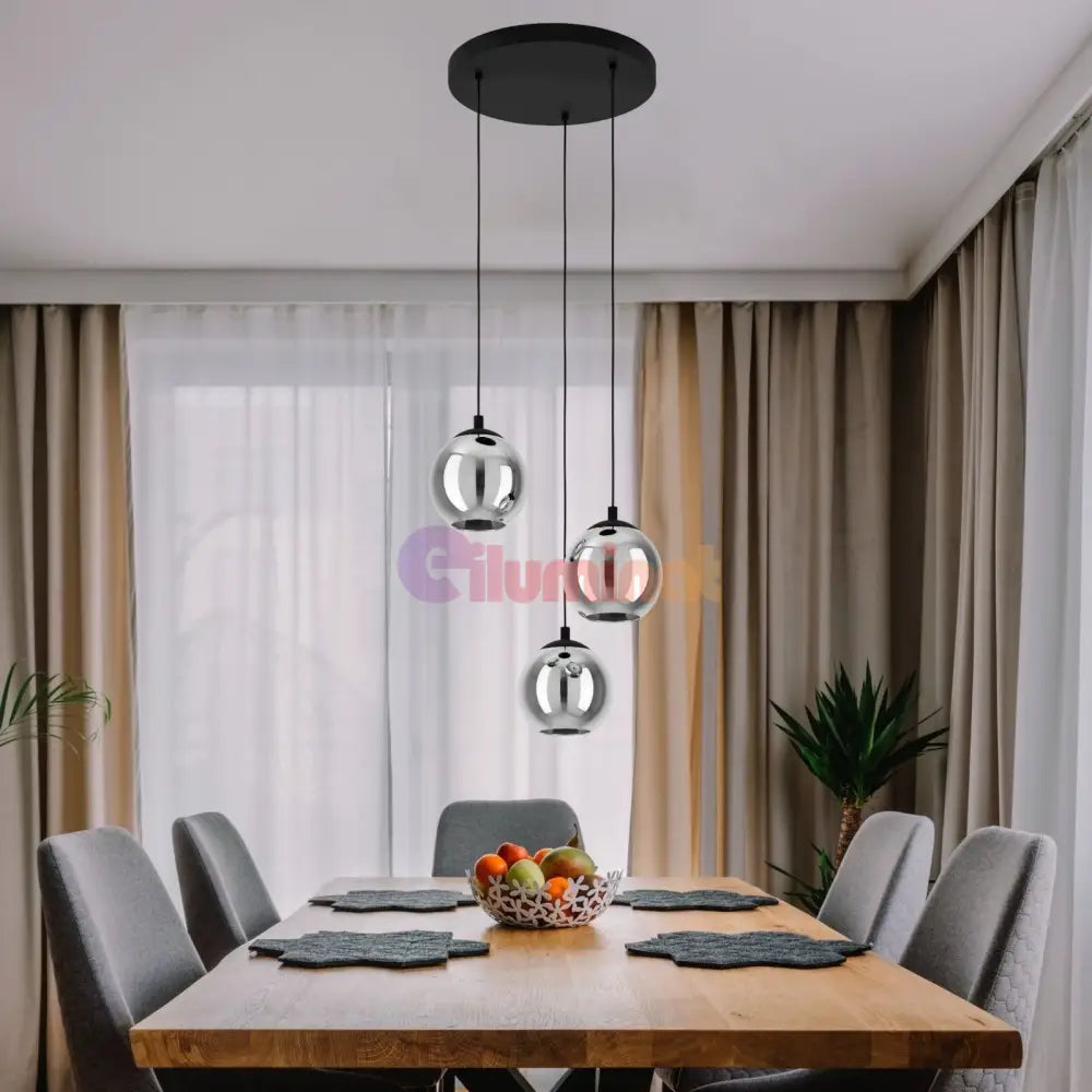 Lustra Suspendată ARISCANI Black 110CM NEAGRA / SUSPENDATE / 110CM Chandeliers