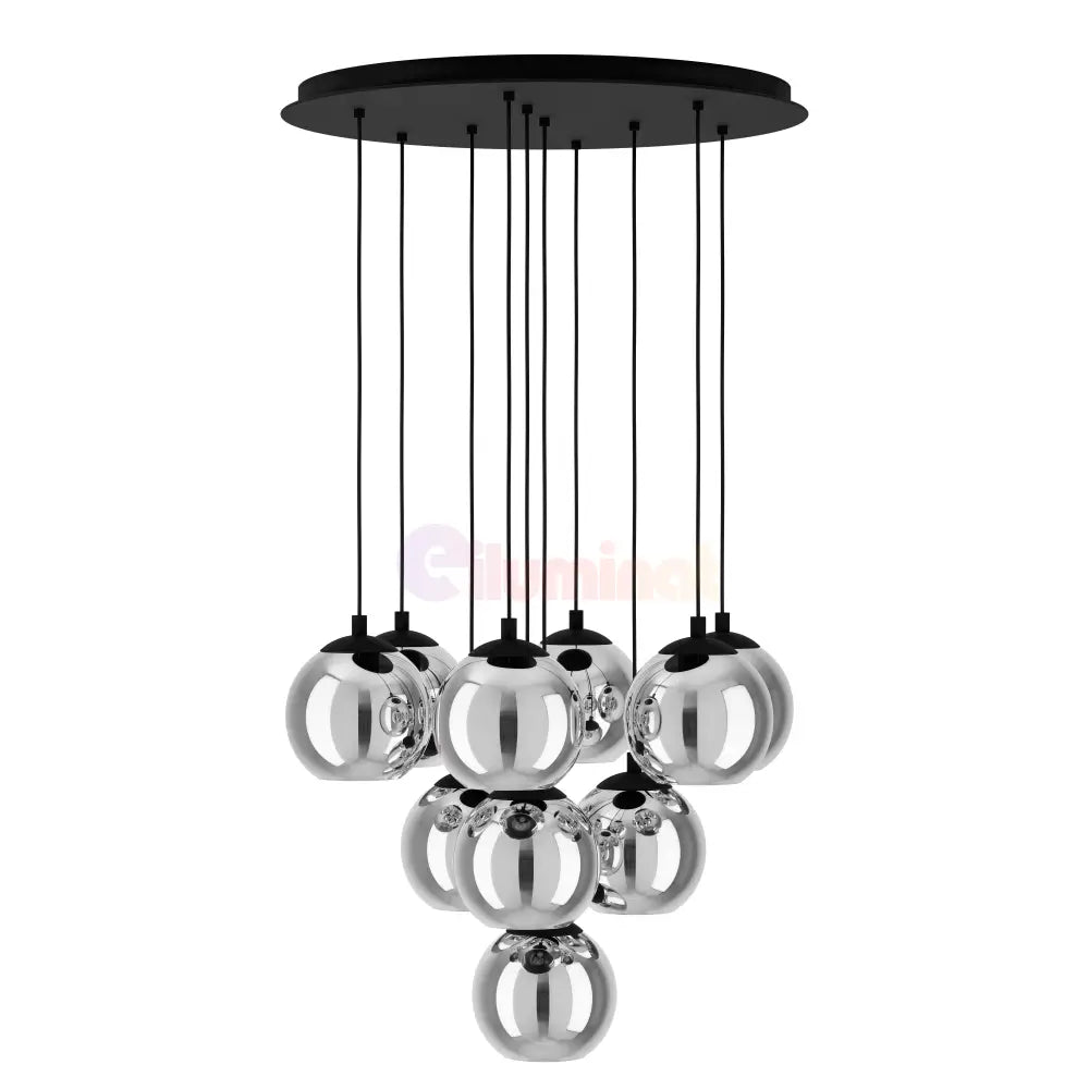 Lustra Suspendata ARISCANI Black Eglo Chandeliers