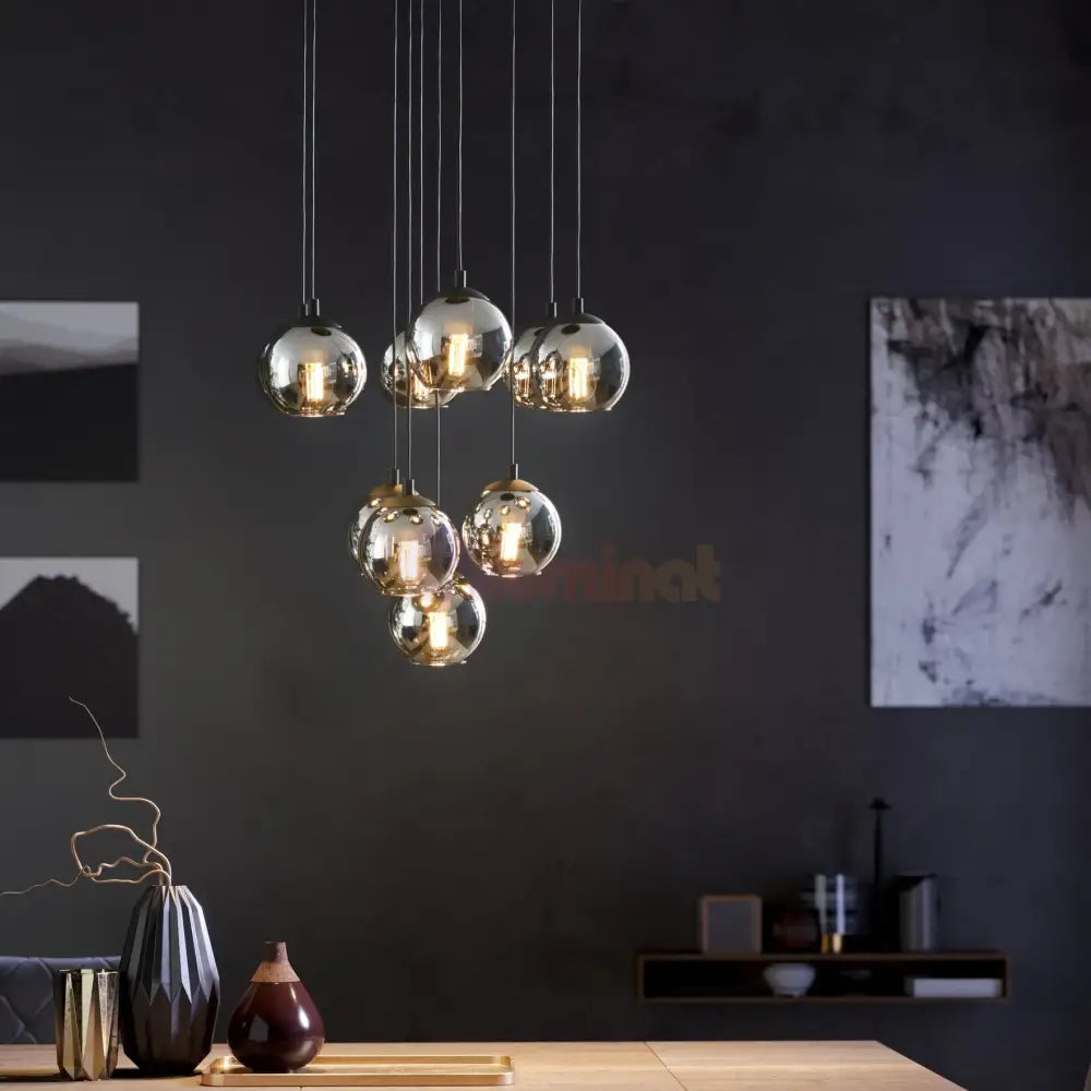 Lustra Suspendata ARISCANI Black Eglo Chandeliers