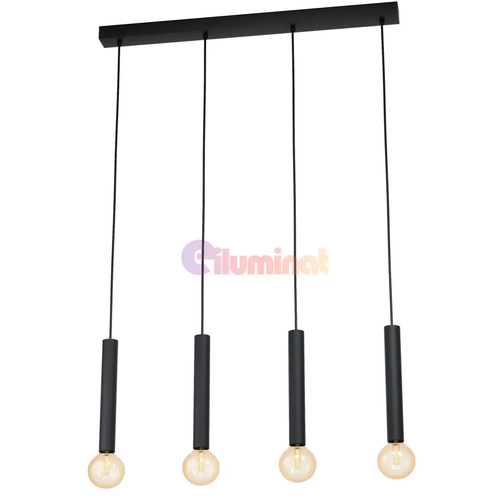Lustra Suspendată CORTENOVA Black 110CM NEAGRA / SUSPENDATE / 110CM Chandeliers