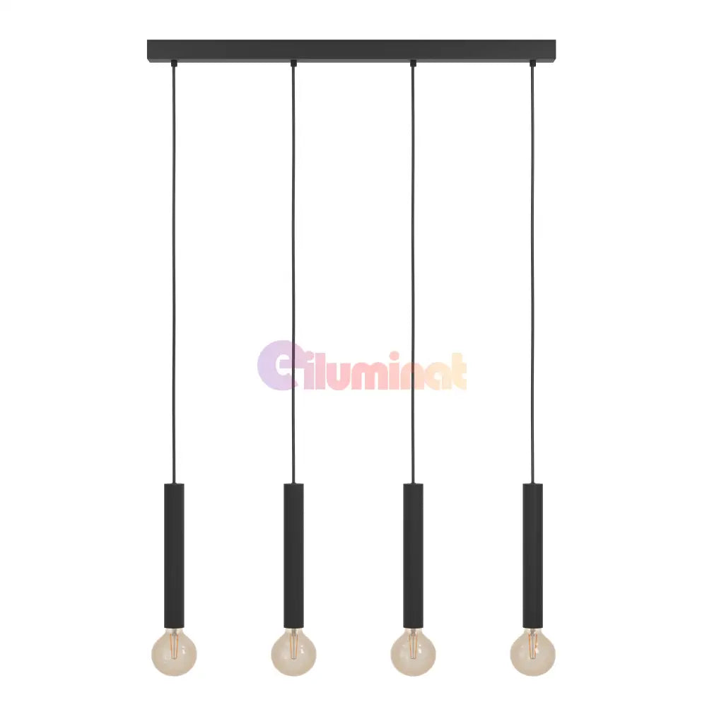 Lustra Suspendată CORTENOVA Black 110CM NEAGRA / SUSPENDATE / 110CM Chandeliers