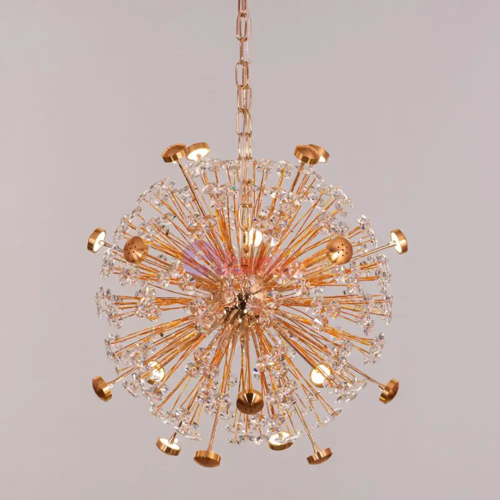 Lustra Suspendata Crystal Priceless Gold Lighting Fixtures