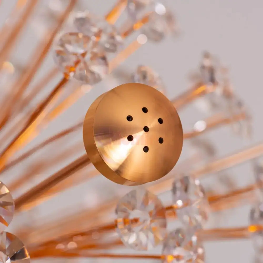 Lustra Suspendata Crystal Priceless Gold Lighting Fixtures