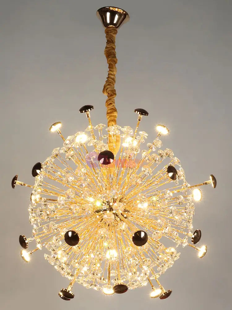 Lustra Suspendata Crystal Priceless Gold Lighting Fixtures