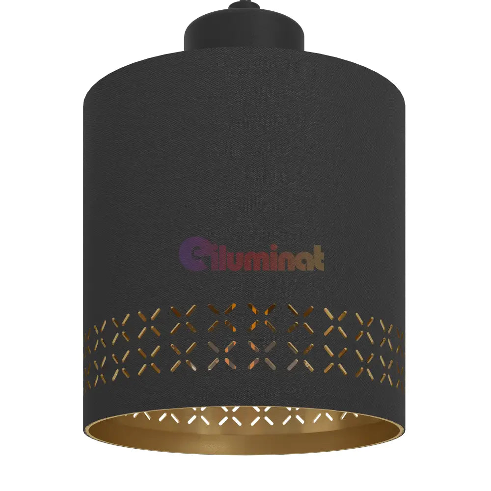 Lustra Suspendata ESTEPERRA Black & Gold 110CM NEAGRA / VINTAGE SI RETRO DESIGN / 110CM Chandeliers