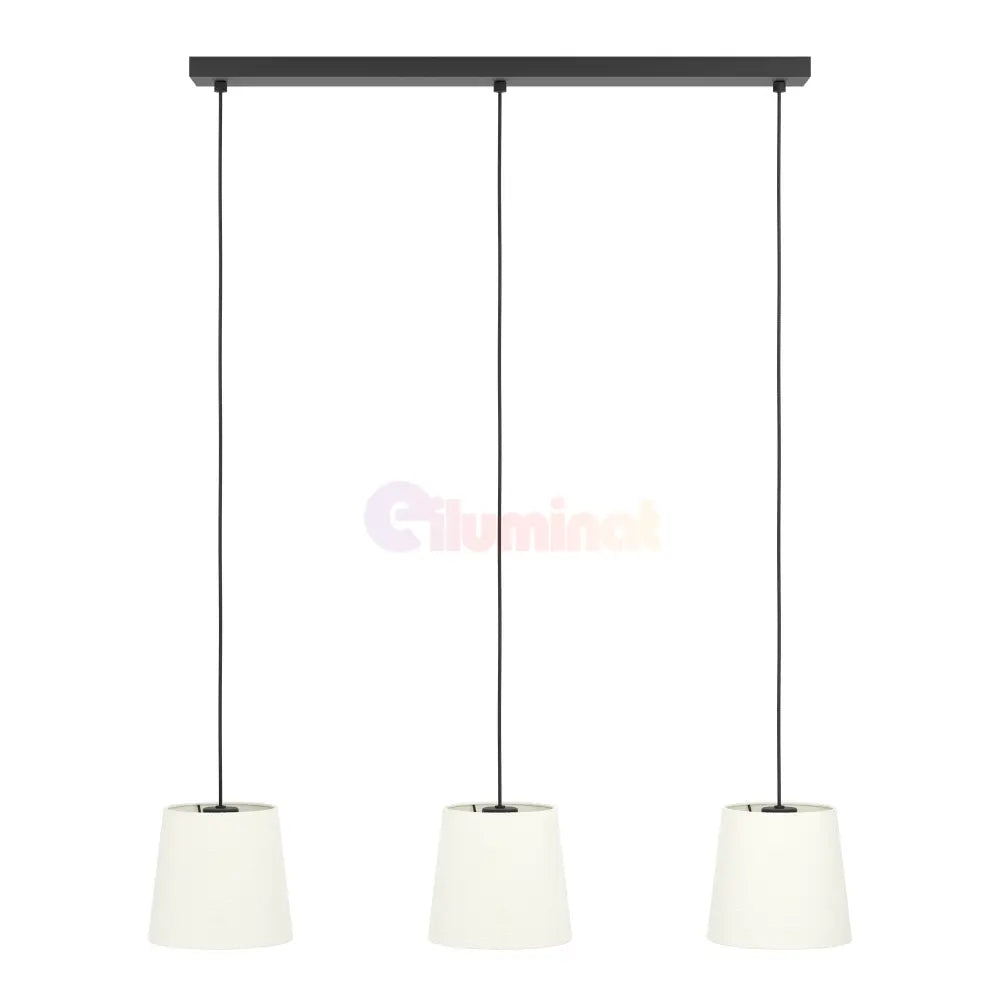 Lustra Suspendata FEBRES Black & White Eglo Chandeliers