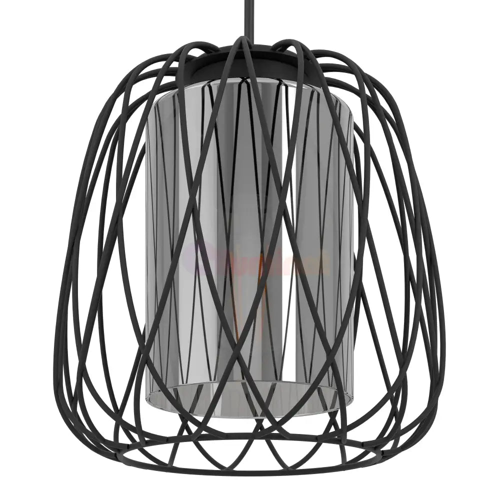 Lustra Suspendata FLORESTA Black 110CM NEAGRA / ABAJUR / 110CM Chandeliers