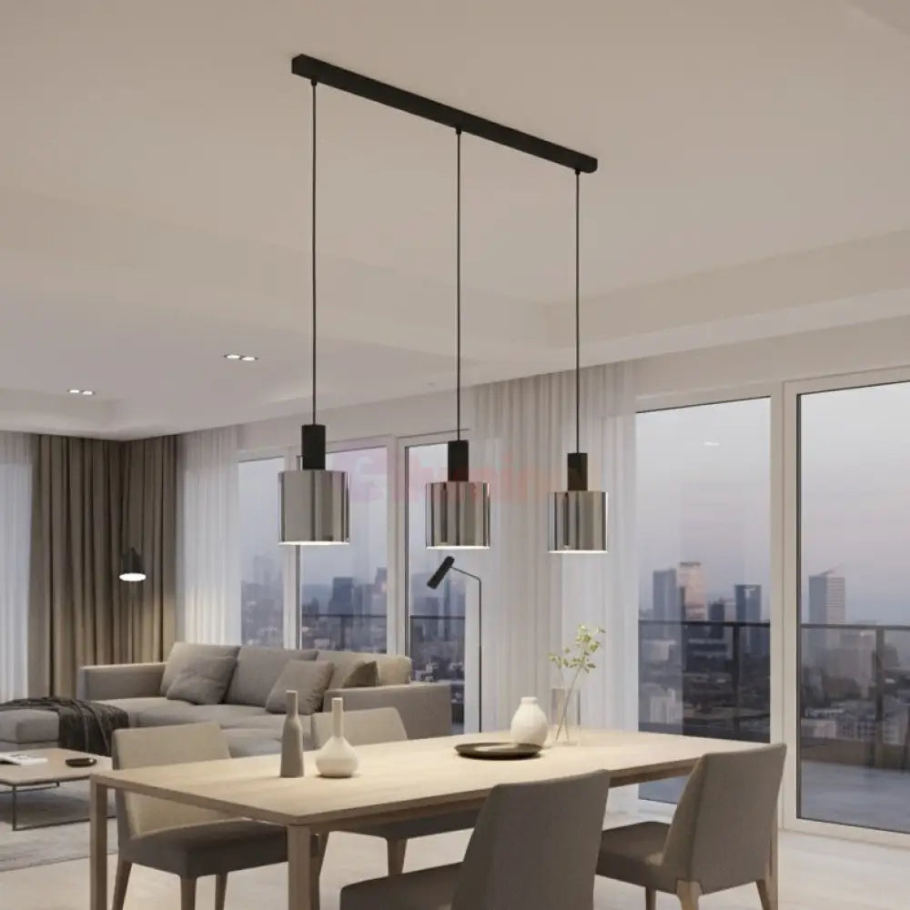 Lustra Suspendata GOROSIBA Black Eglo Chandeliers