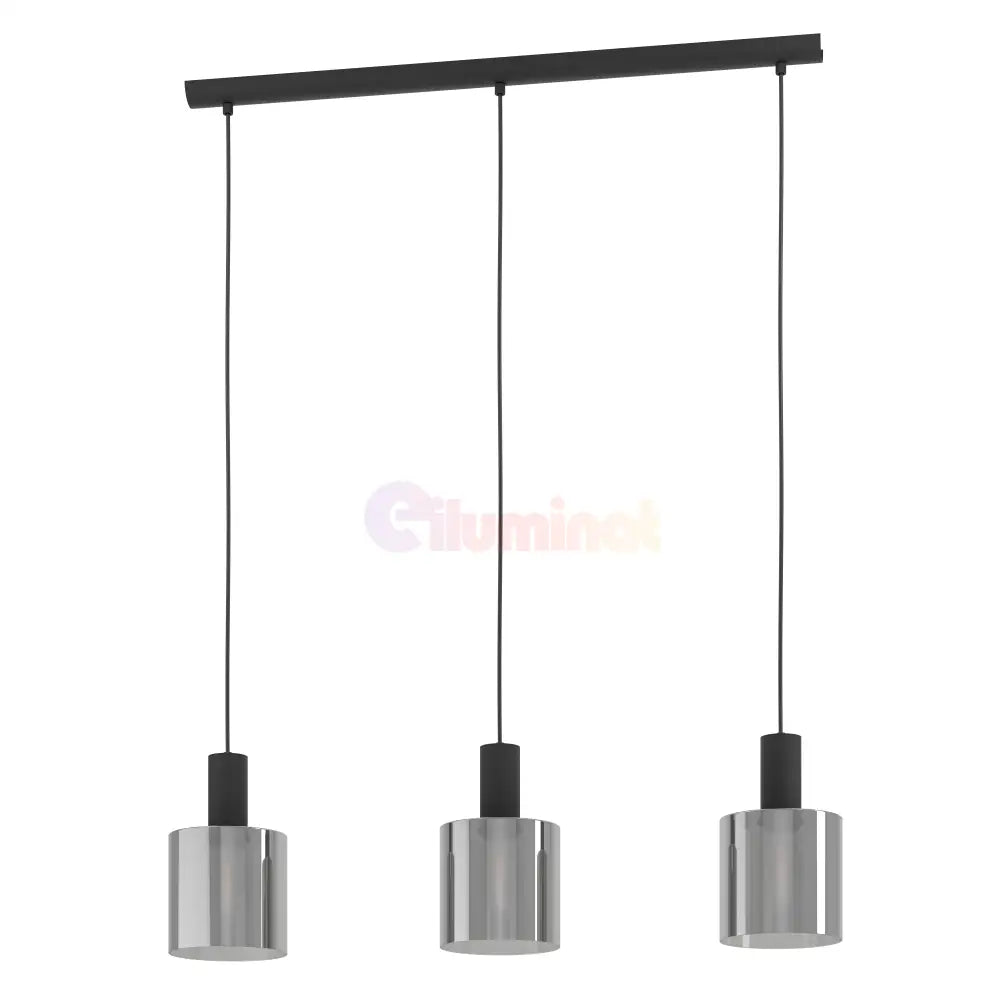 Lustra Suspendata GOROSIBA Black Eglo Chandeliers