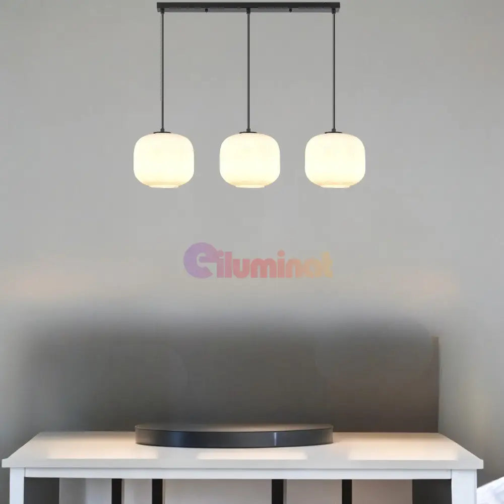 Lustra Suspendata Infesto Glass Vintage Liniar 120Cm Lighting Fixtures