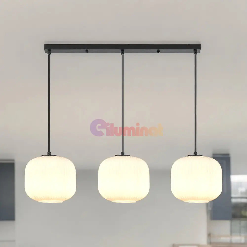 Lustra Suspendata Infesto Glass Vintage Liniar 120Cm Lighting Fixtures