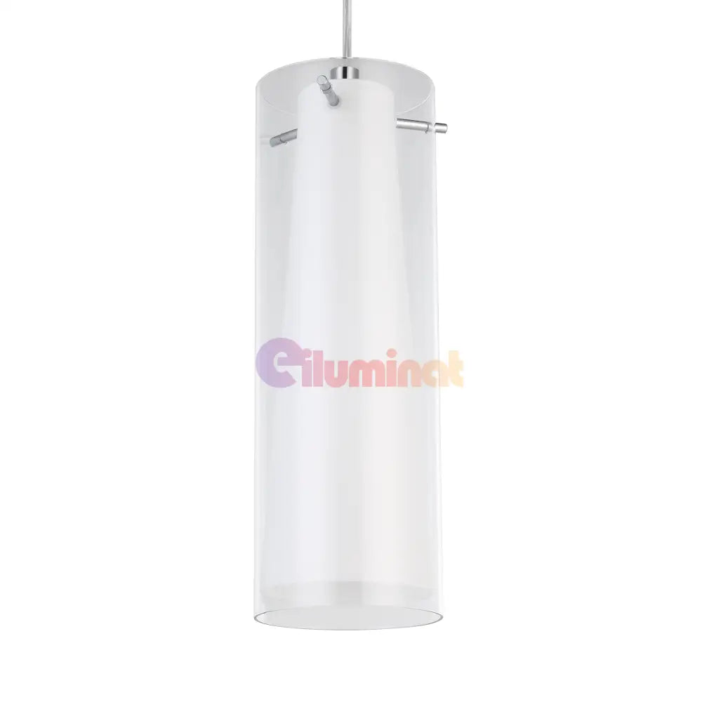 Lustra Suspendata PINTO Silver 110CM ARGINTIE / VINTAGE SI RETRO DESIGN / 110CM Chandeliers