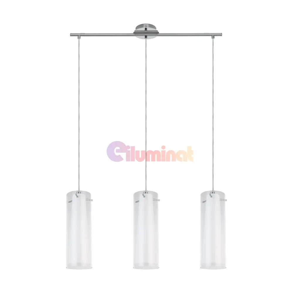 Lustra Suspendata PINTO Silver 110CM ARGINTIE / VINTAGE SI RETRO DESIGN / 110CM Chandeliers