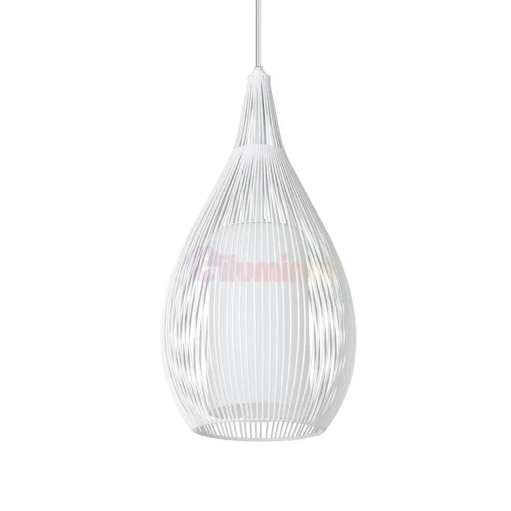 Lustra Suspendata RAZONI White 110CM ALBA / ABAJUR / 110CM Chandeliers