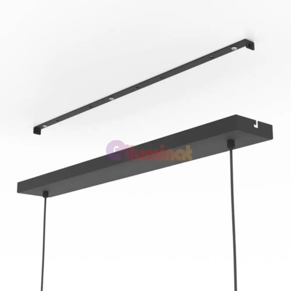 Lustra Suspendata RINROE Black 110CM NEAGRA / VINTAGE SI RETRO DESIGN / 110CM Chandeliers