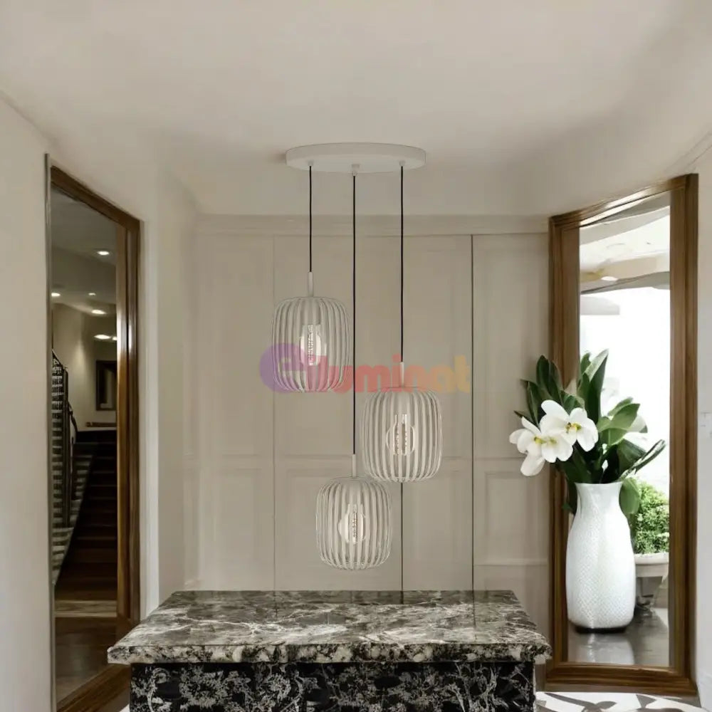Lustra Suspendata ROMAZZINA 110CM CREM / SUSPENDATE / 110CM Chandeliers