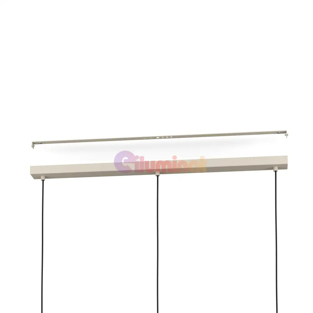 Lustra Suspendata VALDIOLA Cream 110CM Crem / ABAJUR / 110CM Chandeliers