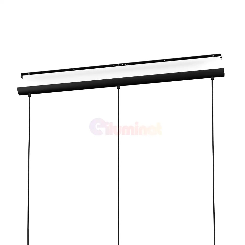 Lustra Suspendata VERNHAM Black Eglo Chandeliers