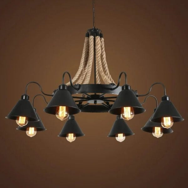 Lustra Suspendata Vintage 8860/8 NEAGRA / VINTAGE Lighting Fixtures