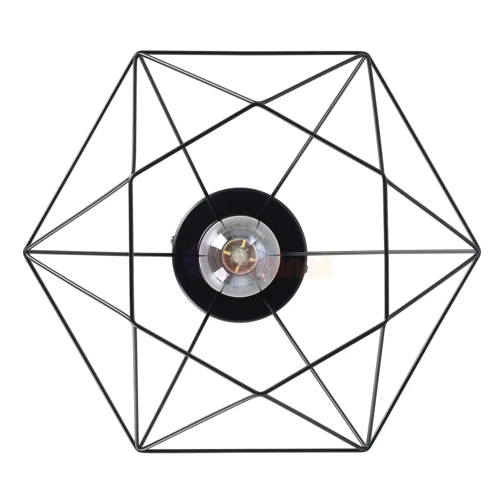 Lustra TARBES Black Ø32.5CM Eglo Lighting Fixtures