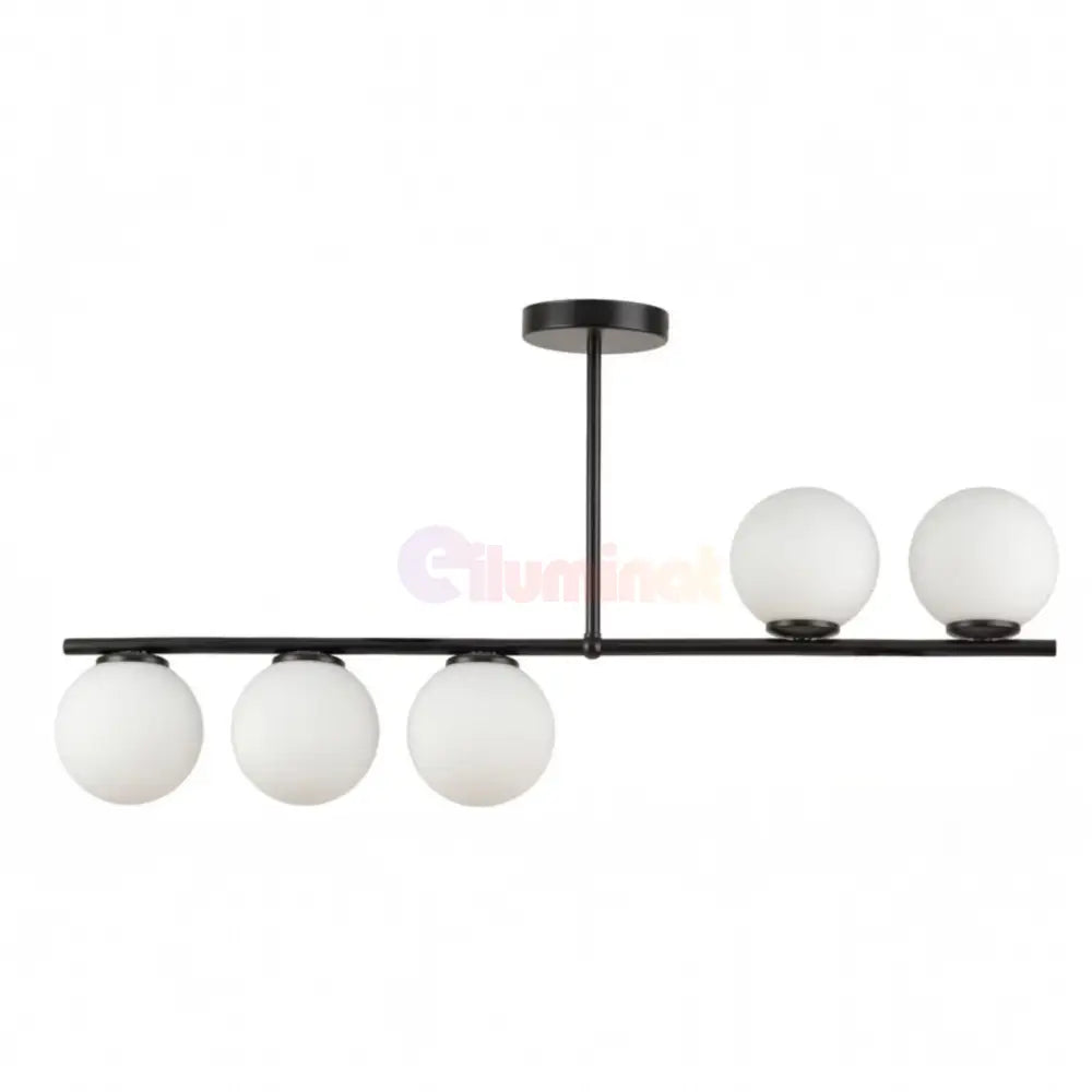 Lustra VENERA Abajur MAT BLACK 5XE27 Chandeliers