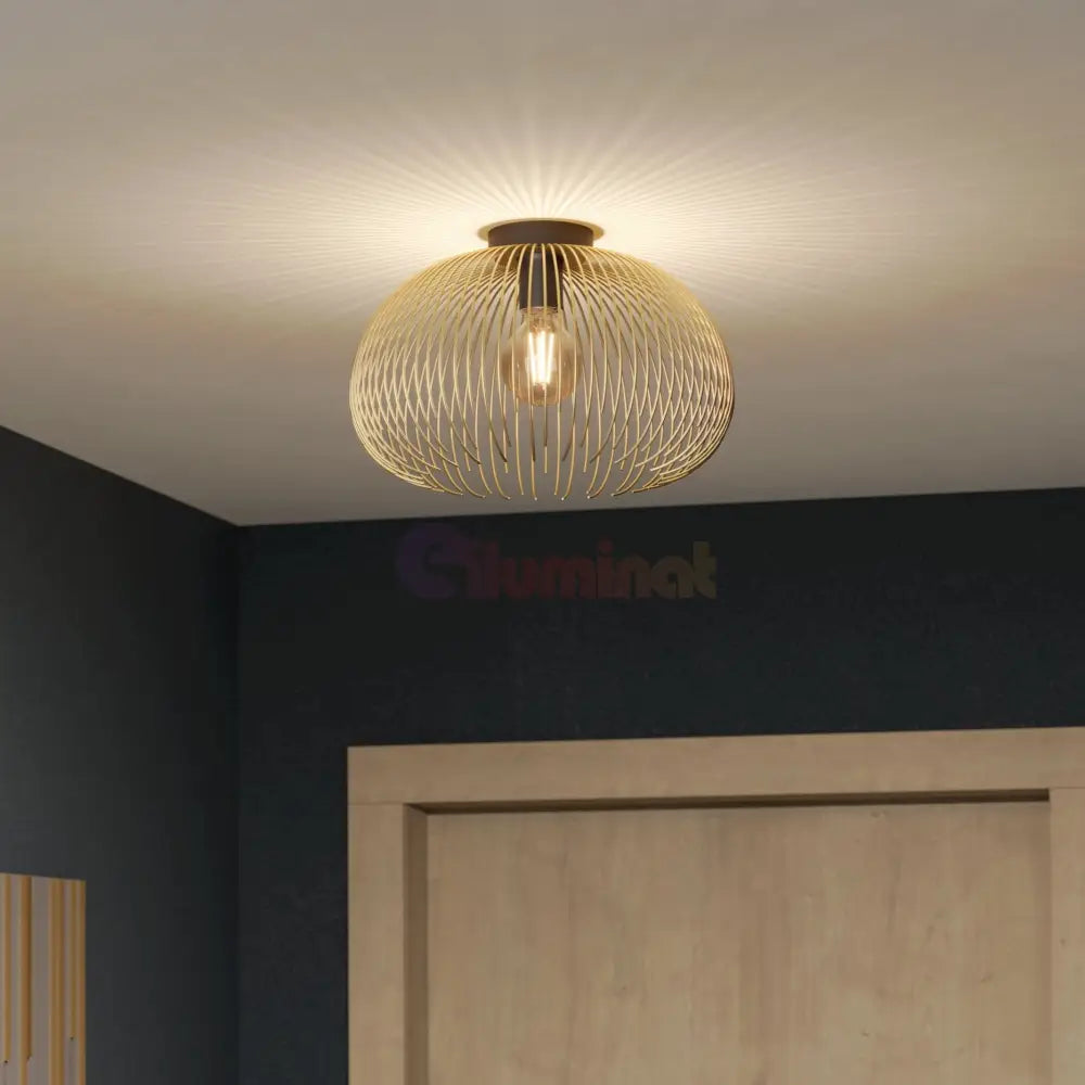 Aplica EGLO VENEZUELA 1xE27 900165 NEAGRA + AURIU / VINTAGE SI RETRO DESIGN Lighting