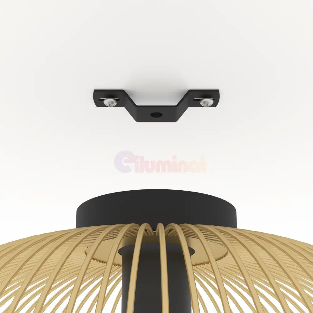 Aplica EGLO VENEZUELA 1xE27 900165 NEAGRA + AURIU / VINTAGE SI RETRO DESIGN Lighting