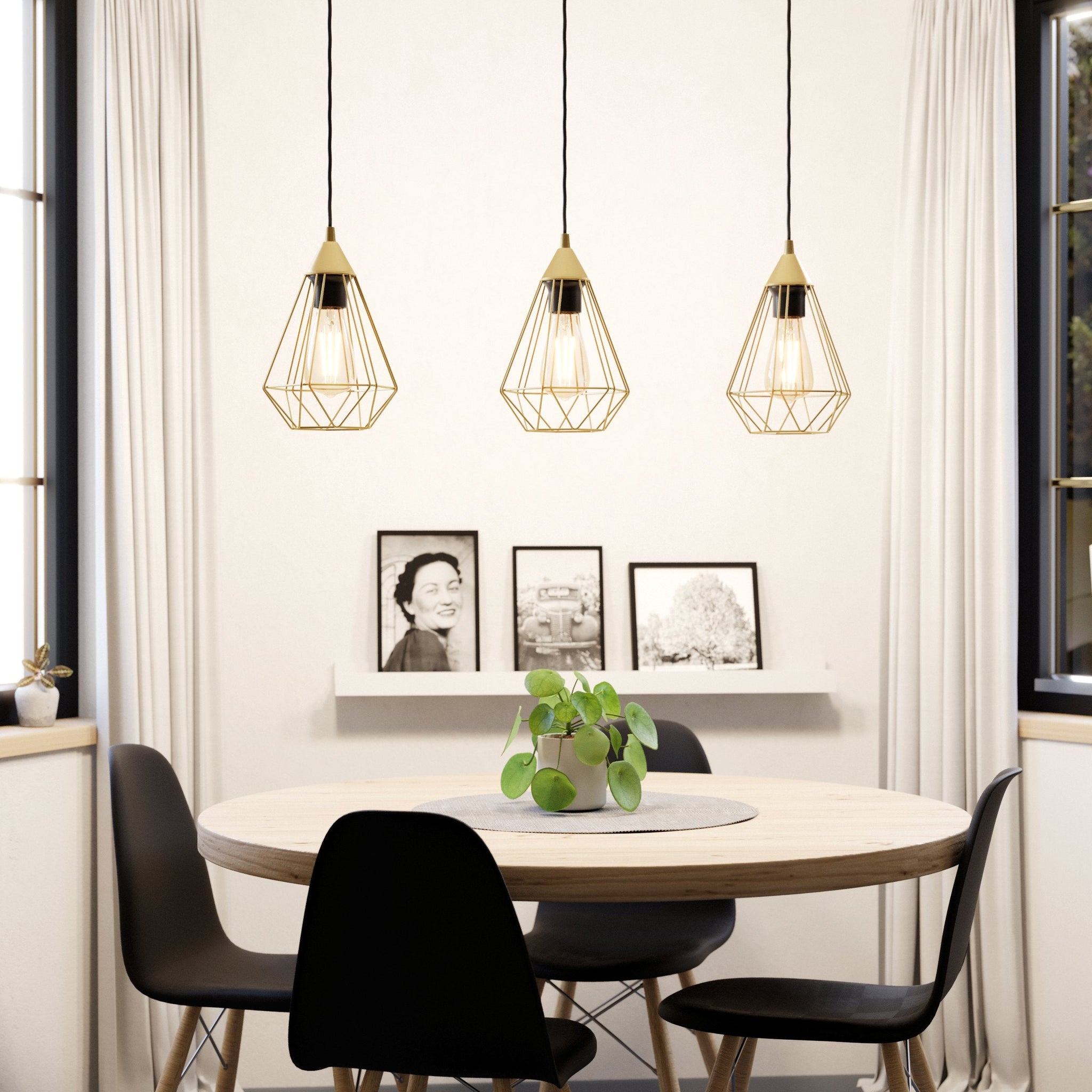 Lustra Vintage 3XE27 TARBES 43682 ALAMA / VINTAGE SI RETRO DESIGN Lighting Fixtures