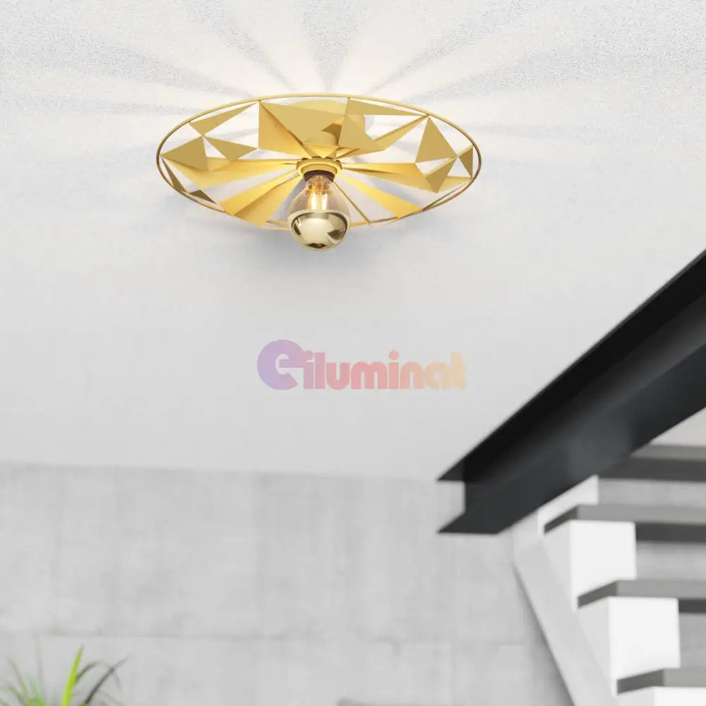 Lustra Vintage CASTANUELO Gold 42.5CM AURIE / SUSPENDATE / 42.5CM Chandeliers