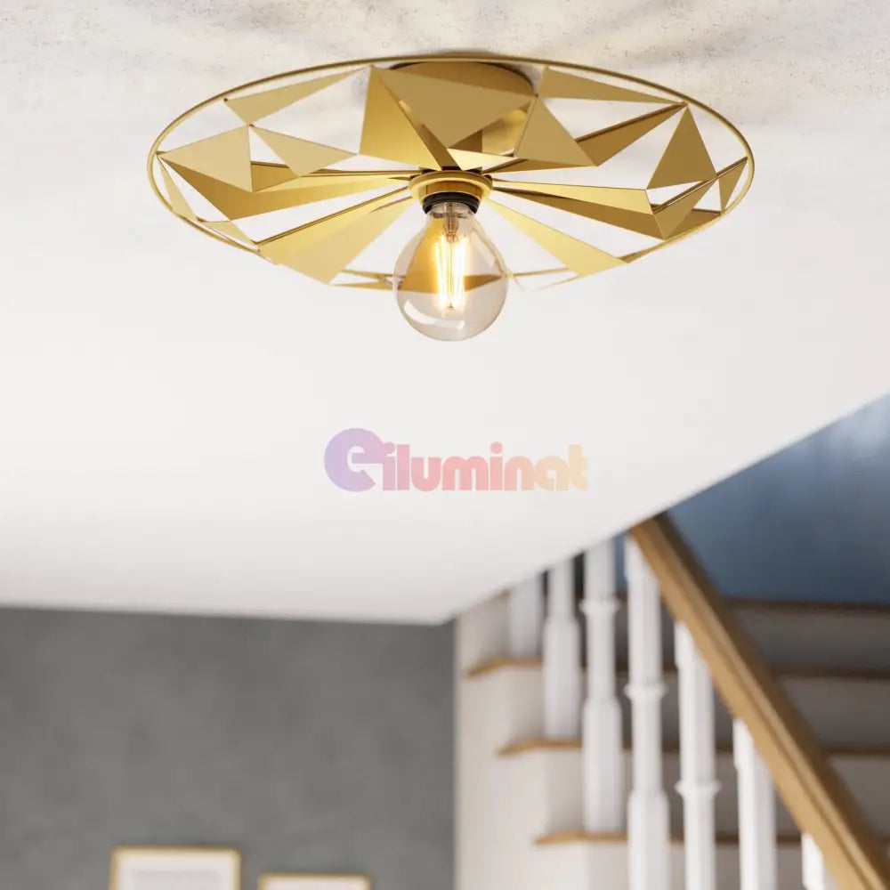 Lustra Vintage CASTANUELO Gold 42.5CM AURIE / SUSPENDATE / 42.5CM Chandeliers