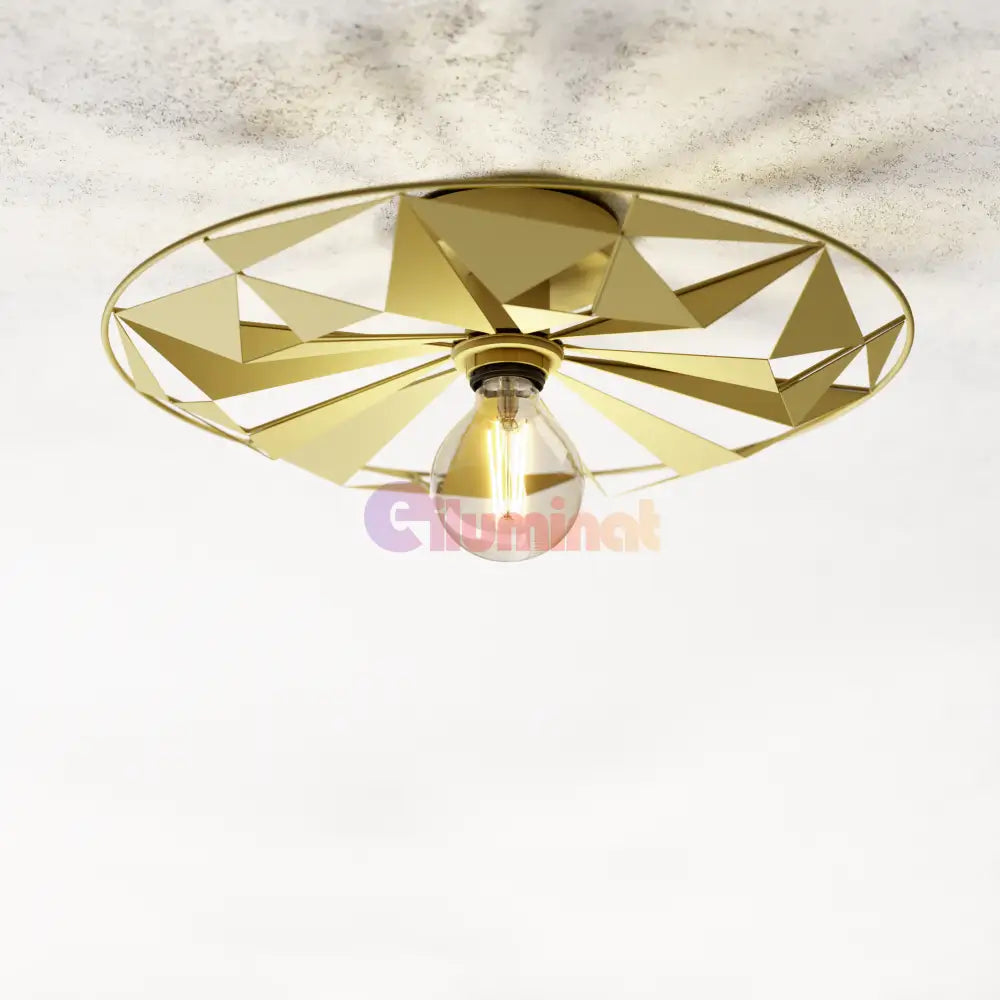 Lustra Vintage CASTANUELO Gold 42.5CM AURIE / SUSPENDATE / 42.5CM Chandeliers