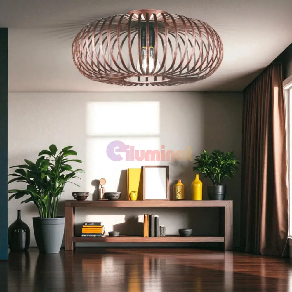 Lustra Cupru 1xE27 JOHANN CUPRU / VINTAGE SI RETRO DESIGN Lighting Fixtures
