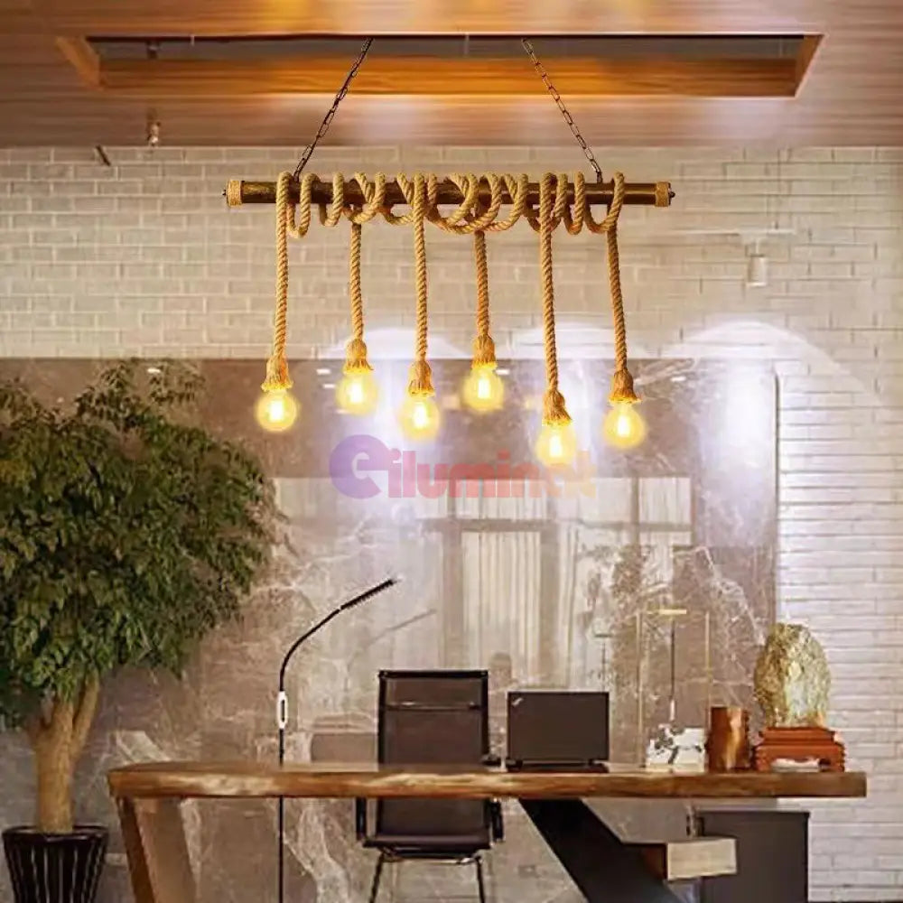 Lustra Vintage Design Madeira 6Xe27 Lighting Fixtures