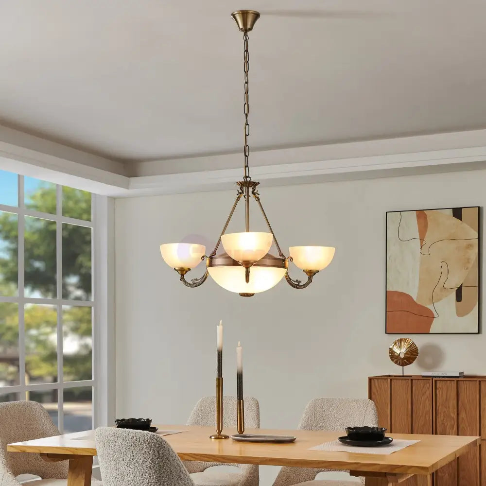 Lustra Vintage Maxi SAVOY Bronze 110x74CM BRONZ / VINTAGE SI RETRO DESIGN Lighting Fixtures