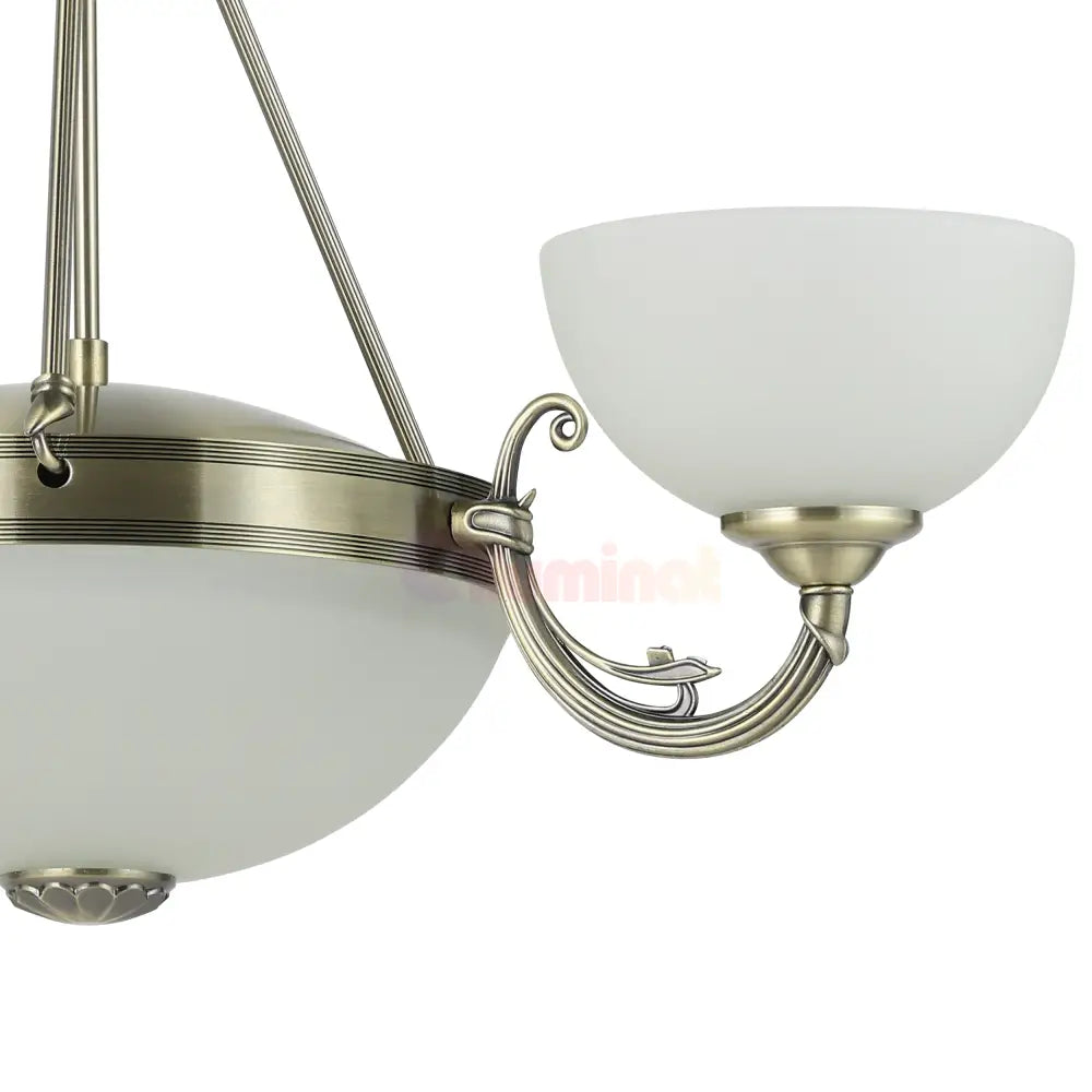 Lustra Vintage Maxi SAVOY Bronze 110x74CM BRONZ / VINTAGE SI RETRO DESIGN Lighting Fixtures