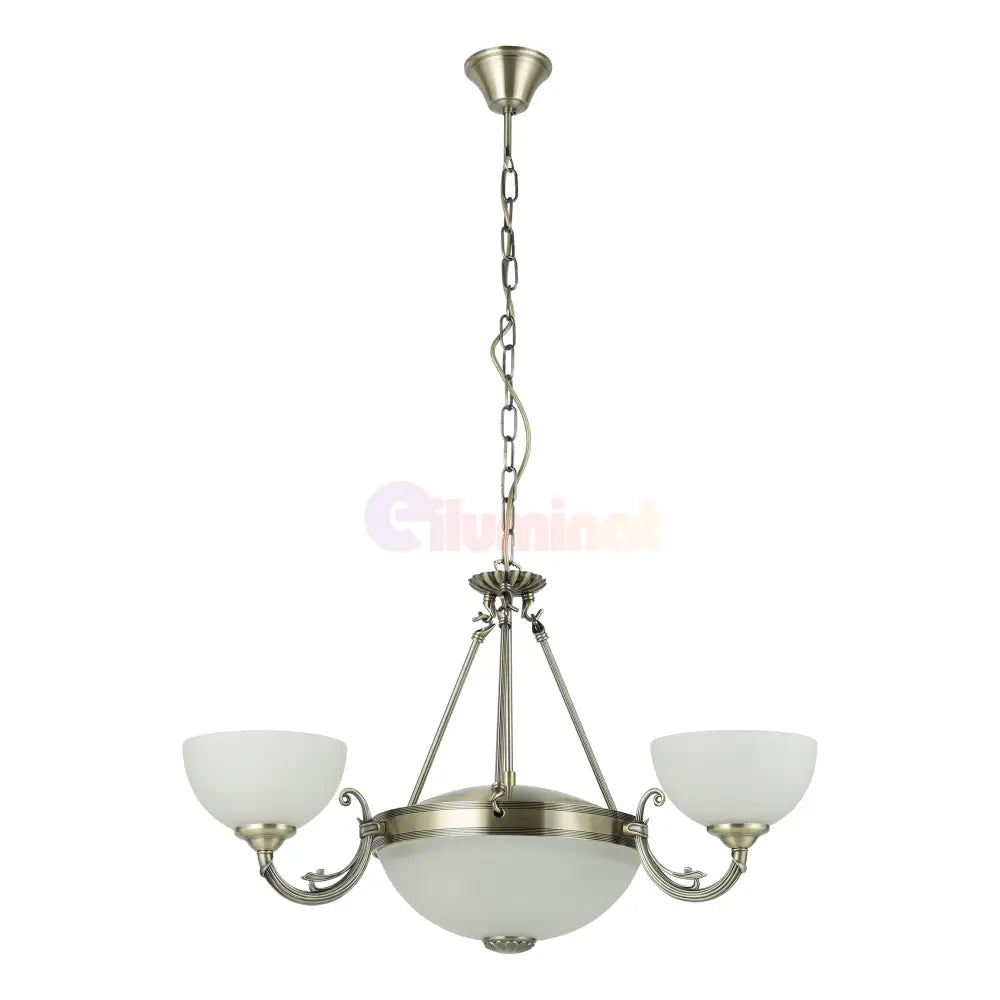 Lustra Vintage Maxi SAVOY Bronze 110x74CM BRONZ / VINTAGE SI RETRO DESIGN Lighting Fixtures