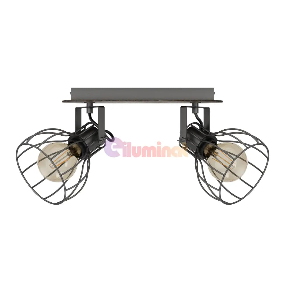 Lustra Vintage SAMBATELLO cu 2 Spoturi 34CM VINTAGE SI RETRO DESIGN / 34CM Chandeliers