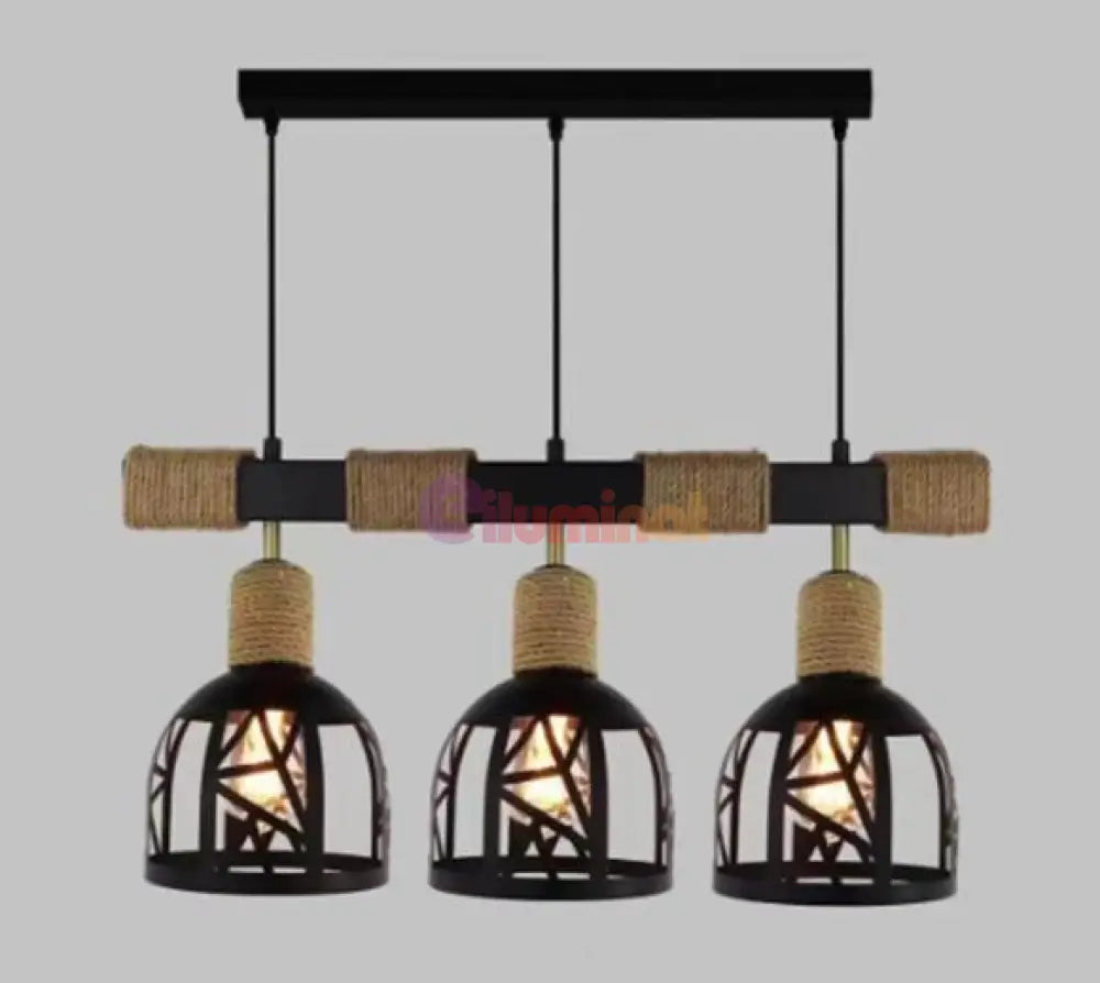 Lustra Vintage Vormir Black Lighting Fixtures