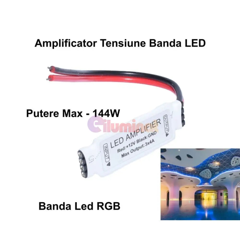 Mini Amplificator Rgb 12A 12V Lighting Accessories