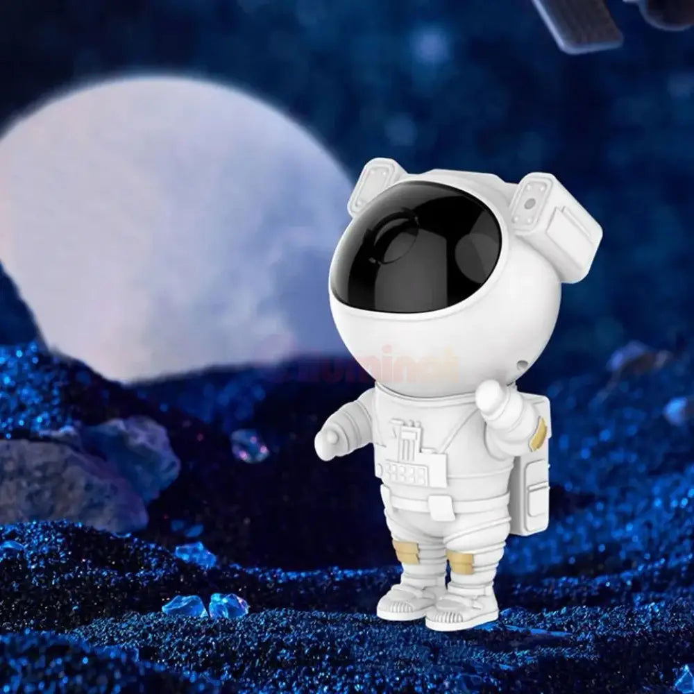 Mini Astronaut Cu Telecomanda Proiectie Galaxie Nebuloasa Table Lamp