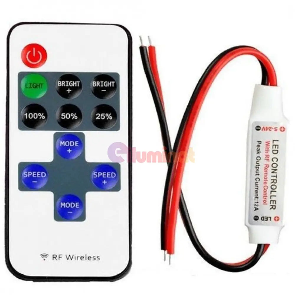Mini Dimmer 12A 12V Telecomanda Rf Lighting Accessories