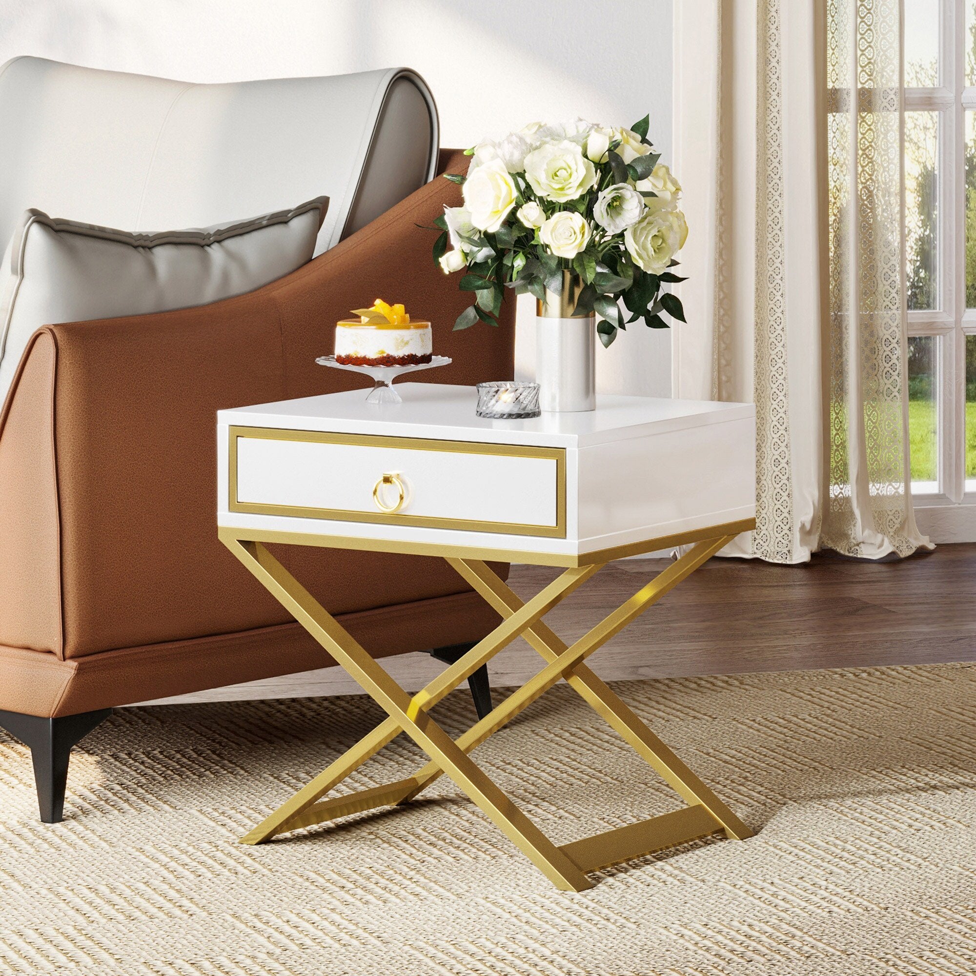 Noptiera Luxury Line Felicity Alba Nightstand