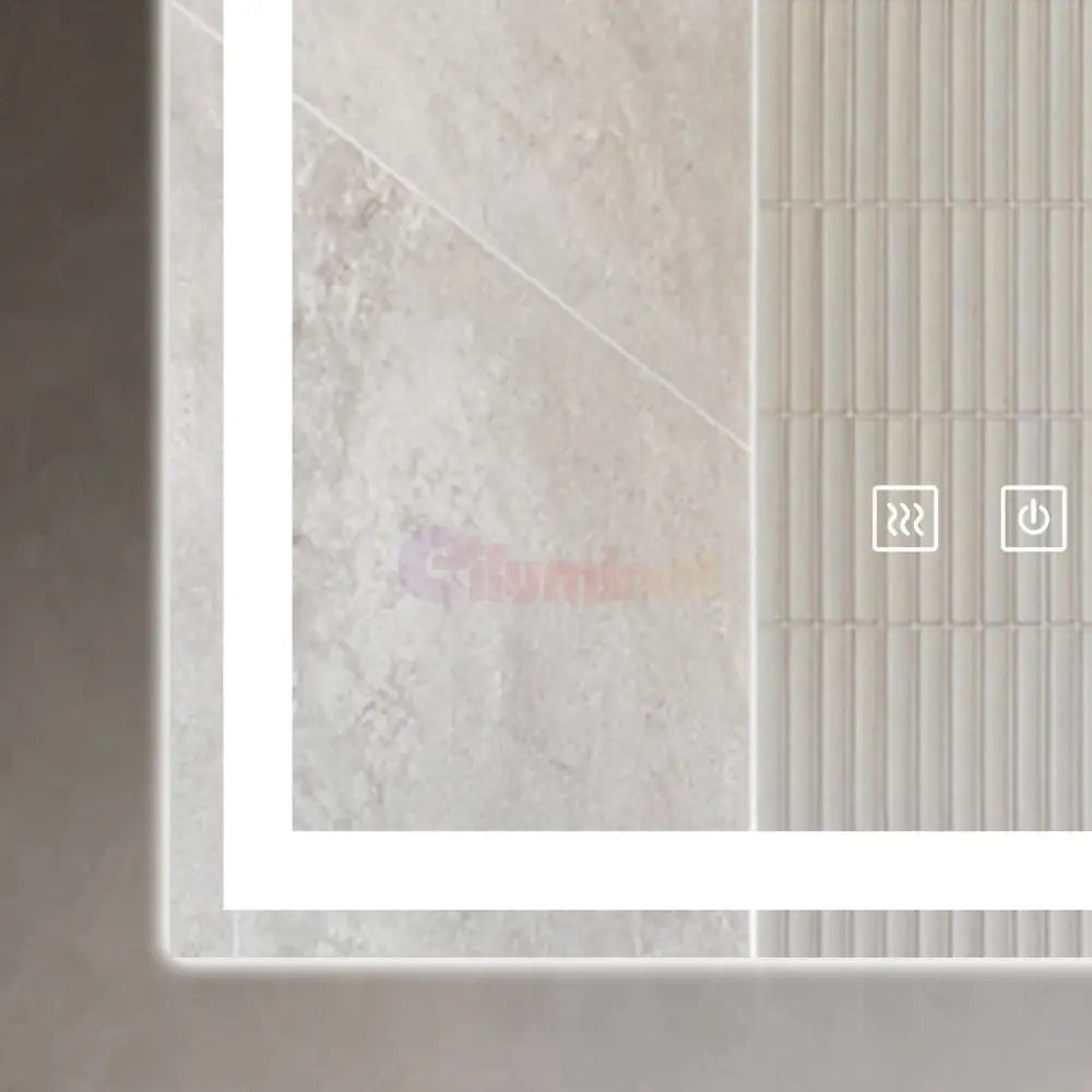 Oglinda Led 45X60Cm Functie Dezaburire Si Touch J32 Mirror