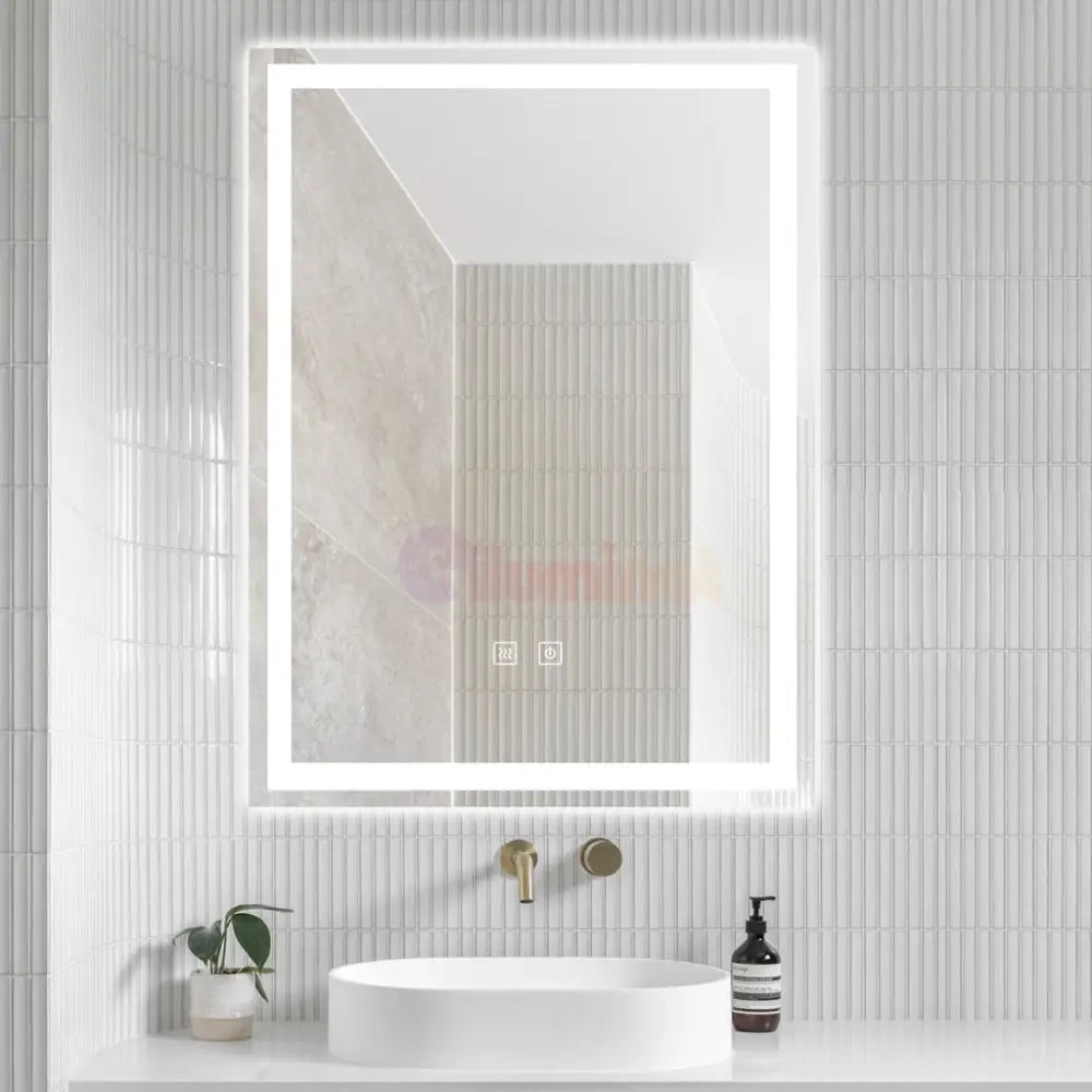 Oglinda Led 45X60Cm Functie Dezaburire Si Touch J32 Mirror