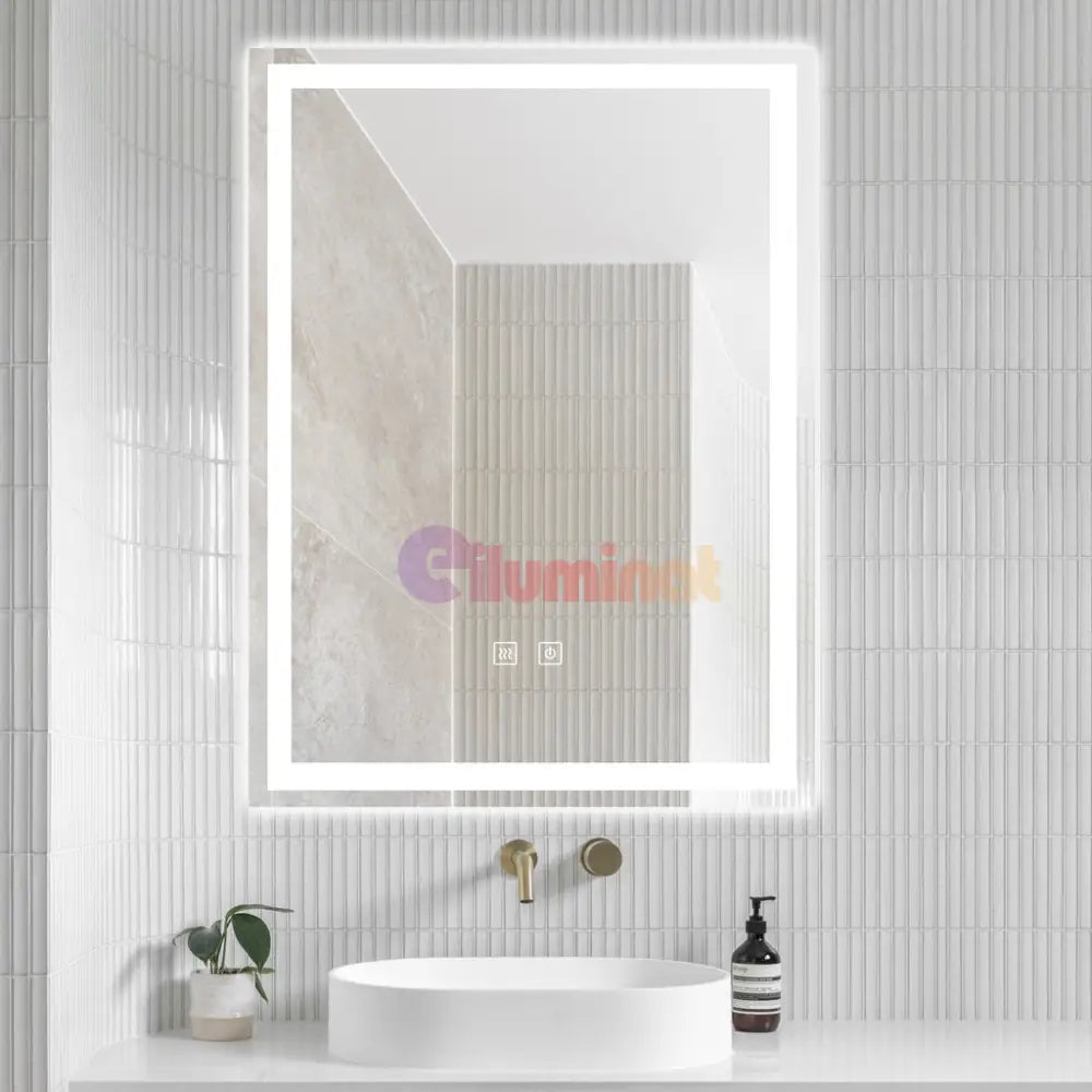 Oglinda Led 45X60Cm Functie Dezaburire Si Touch J32 Mirror